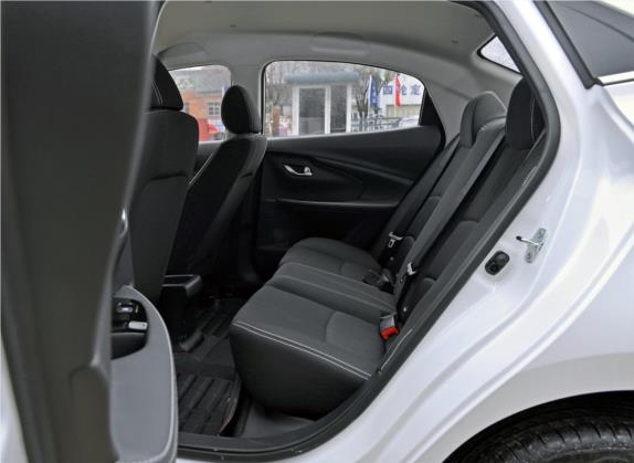悦翔 2018款 1.5L DCT舒适型 国V 车厢座椅   后排空间