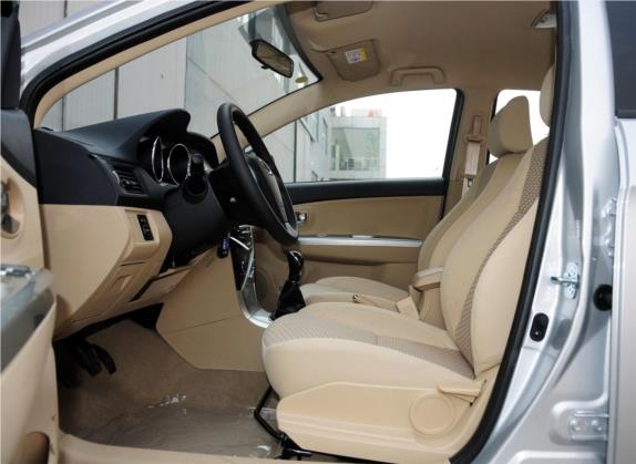 长城C30 2013款 1.5L 手动舒适型 车厢座椅   前排空间