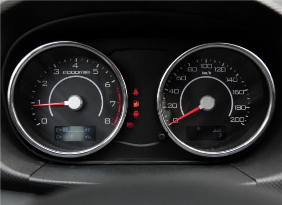 长城C20R 2011款 1.5L 手动都市型 中控类   仪表盘