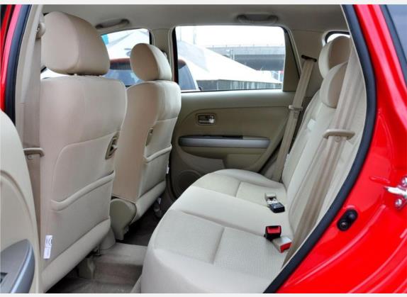 炫丽 2009款 1.5VVT CVT豪华型 车厢座椅   后排空间