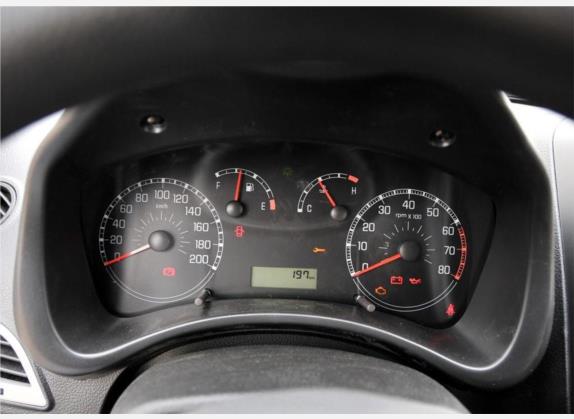 长城M1 2010款 1.3L 四驱舒适型 中控类   仪表盘