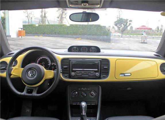 甲壳虫 2014款 1.4TSI 舒适型 中控类   中控全图