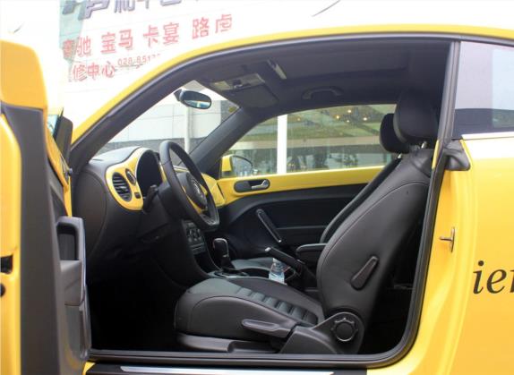 甲壳虫 2014款 1.4TSI 舒适型 车厢座椅   前排空间