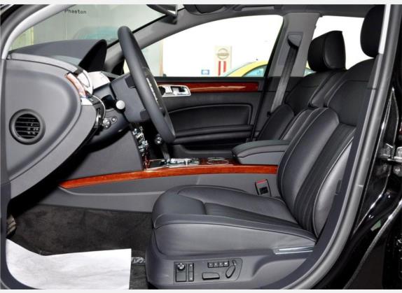 辉腾 2009款 3.6L V6 5座加长顶级版 车厢座椅   前排空间
