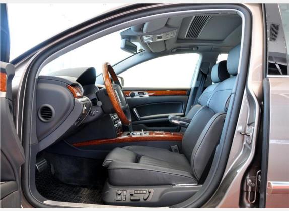 辉腾 2009款 3.6L V6 4座加长行政版 车厢座椅   前排空间