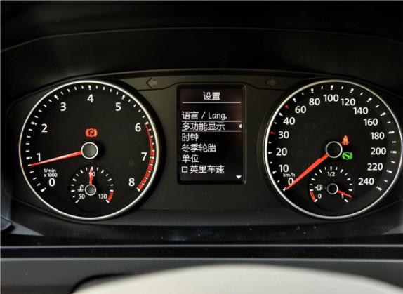 凯路威 2016款 2.0TSI 四驱舒适版 9座 中控类   仪表盘