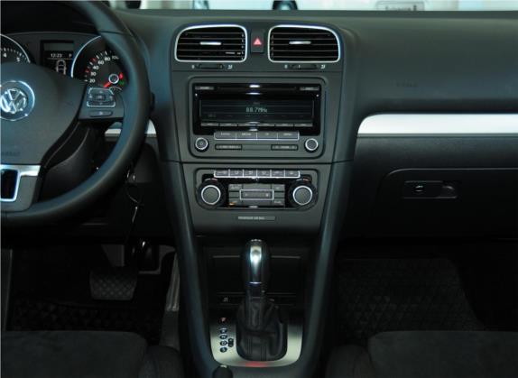 高尔夫(进口) 2011款 1.4TSI 舒适旅行版 中控类   中控台