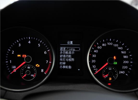 高尔夫(进口) 2011款 1.4TSI 豪华旅行版 中控类   仪表盘