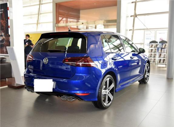 高尔夫(进口) 2015款 2.0TSI R 外观   斜后