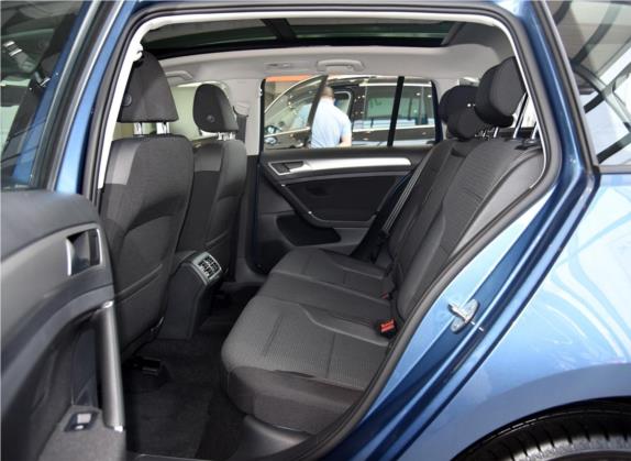 高尔夫(进口) 2015款 1.4TSI 舒适旅行版 车厢座椅   后排空间