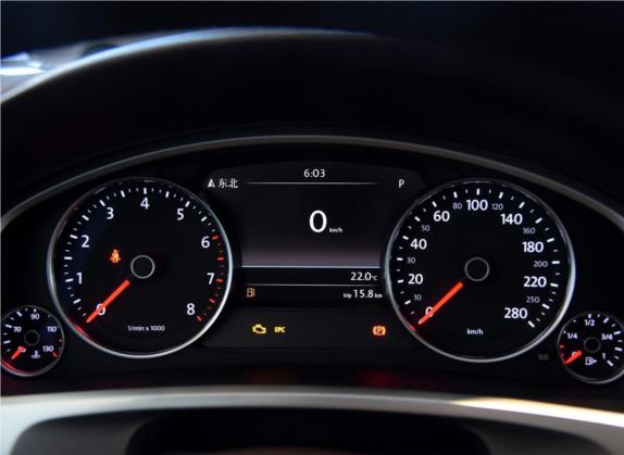途锐 2016款 3.0TSI 高配型 中控类   仪表盘