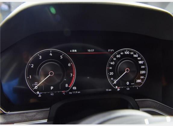 途锐 2020款 2.0TSI 锐尚版 国VI 中控类   仪表盘