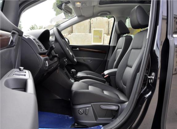 夏朗 2012款 2.0TSI 舒适型 欧IV 车厢座椅   前排空间