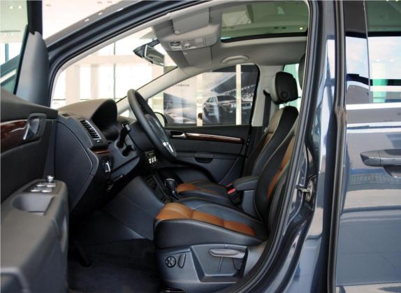 夏朗 2013款 1.8TSI 舒适型 车厢座椅   前排空间