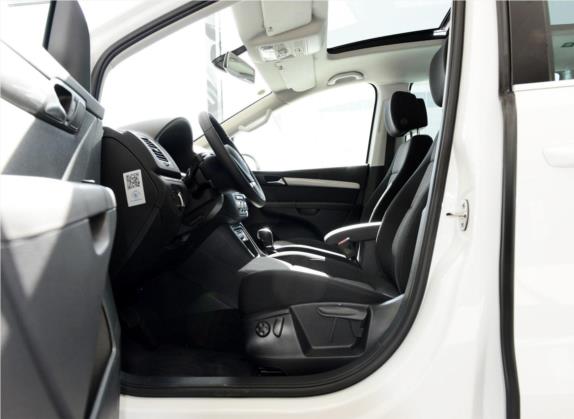 夏朗 2014款 2.0TSI 标配型 车厢座椅   前排空间