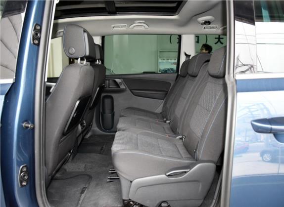 夏朗 2016款 380TSI 澄净蓝限量版 车厢座椅   后排空间