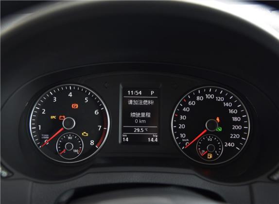 夏朗 2018款 380TSI 旗舰型 7座 中控类   仪表盘