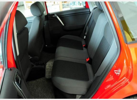 Polo 2009款 Sporty 1.6L 自动版 车厢座椅   后排空间