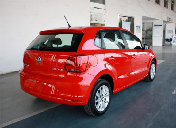 Polo 2014款 1.6L 手动舒适版 外观   斜后