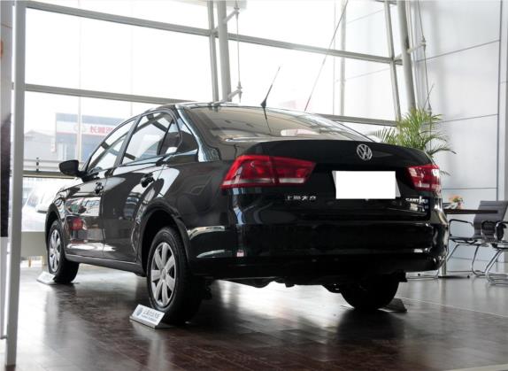 桑塔纳 2013款 1.6L 自动风尚版 外观   斜后