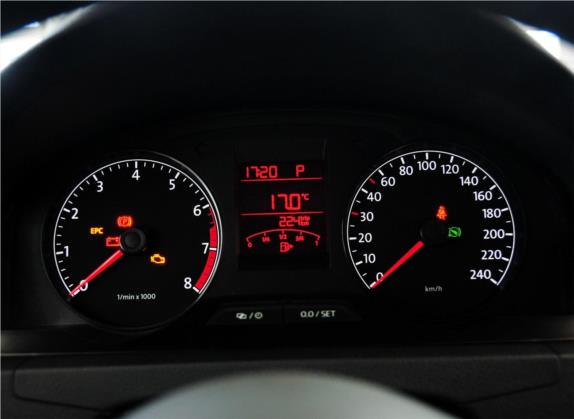 桑塔纳 2013款 1.6L 自动风尚版 中控类   仪表盘