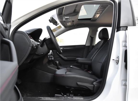 桑塔纳 2018款 浩纳 1.5L 自动舒适版 车厢座椅   前排空间