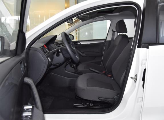 桑塔纳 2019款 浩纳 1.5L 自动风尚版 国V 车厢座椅   前排空间