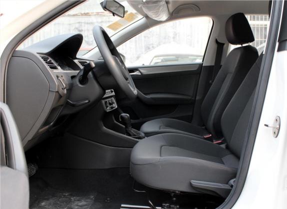 桑塔纳 2019款 浩纳 1.5L 自动风尚版 国VI 车厢座椅   前排空间