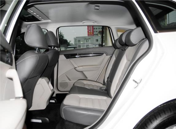 朗行 2013款 1.4TSI 手动豪华型 车厢座椅   后排空间