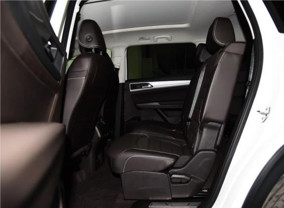 途昂 2017款 380TSI 四驱豪华版 车厢座椅   后排空间