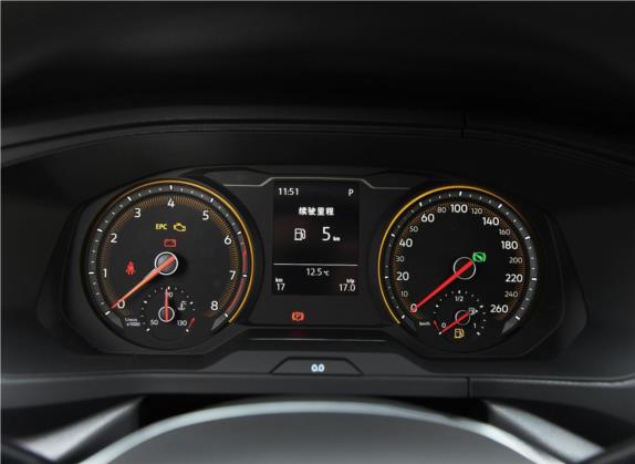 途岳 2019款 280TSI 两驱风尚版 国V 中控类   仪表盘