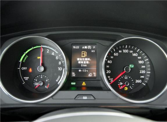 途观L新能源 2019款 430PHEV 混动豪华版 中控类   仪表盘