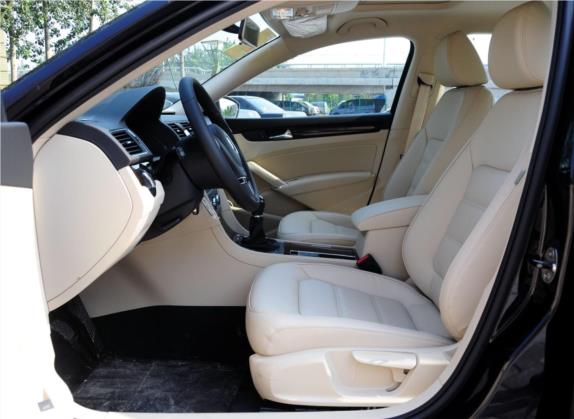 帕萨特 2011款 1.4TSI 手动尊荣版 车厢座椅   前排空间