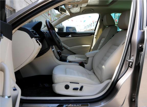 帕萨特 2011款 2.0TSI DSG至尊版 车厢座椅   前排空间