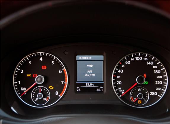 帕萨特 2011款 3.0L V6 DSG旗舰版 中控类   仪表盘