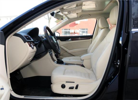 帕萨特 2013款 1.8TSI DSG至尊版 车厢座椅   前排空间