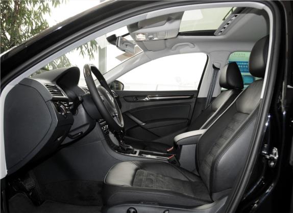 帕萨特 2014款 1.8TSI DSG至尊版 车厢座椅   前排空间