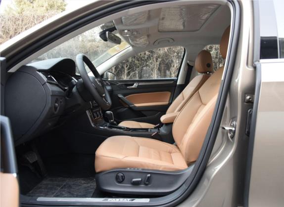 帕萨特 2016款 330TSI DSG御尊版 车厢座椅   前排空间