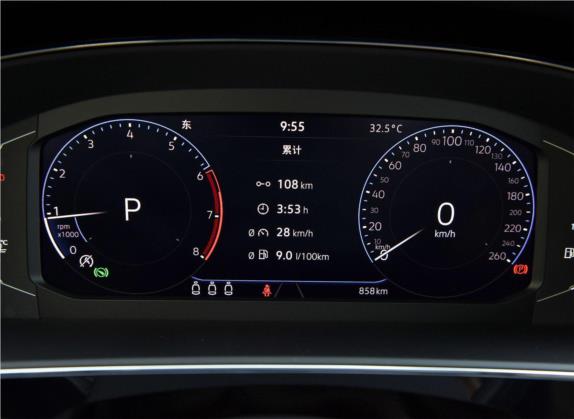 帕萨特 2022款 380TSI 豪华版 中控类   仪表盘