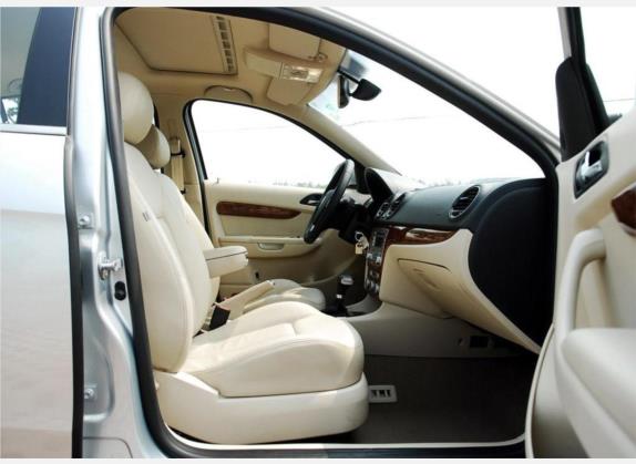 朗逸 2008款 2.0L 自动品轩版 车厢座椅   前排空间
