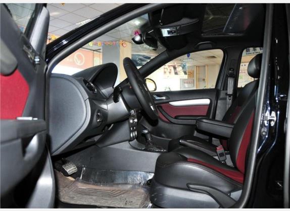 朗逸 2010款 1.4TSI 运动版 车厢座椅   前排空间