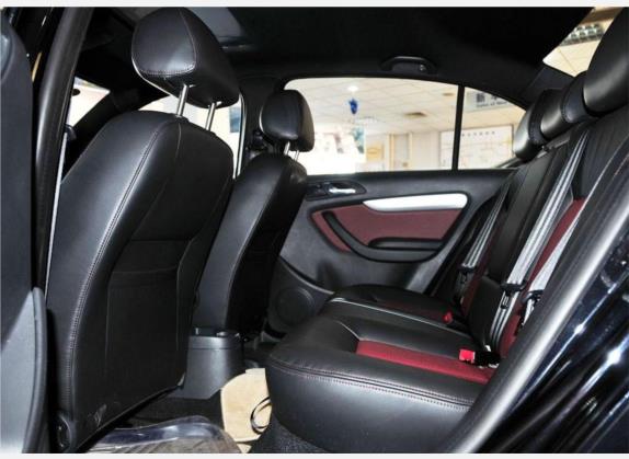 朗逸 2010款 1.4TSI 运动版 车厢座椅   后排空间