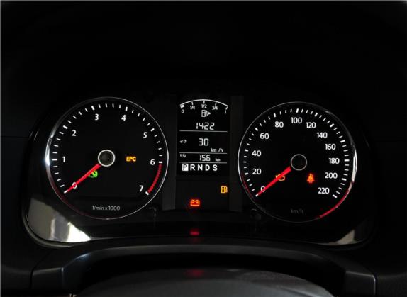 朗逸 2011款 1.6L 自动品轩版 中控类   仪表盘