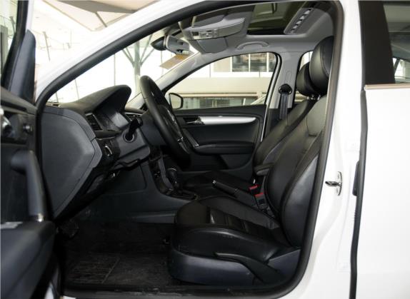 朗逸 2013款 1.4TSI DSG豪华版 车厢座椅   前排空间