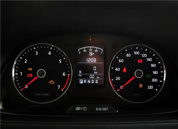 朗逸 2013款 1.6L 自动舒适版 中控类   仪表盘