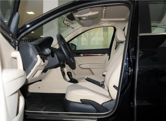 朗逸 2013款 1.4TSI DSG舒适版 车厢座椅   前排空间