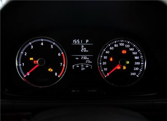 朗逸 2013款 1.4TSI DSG舒适版 中控类   仪表盘