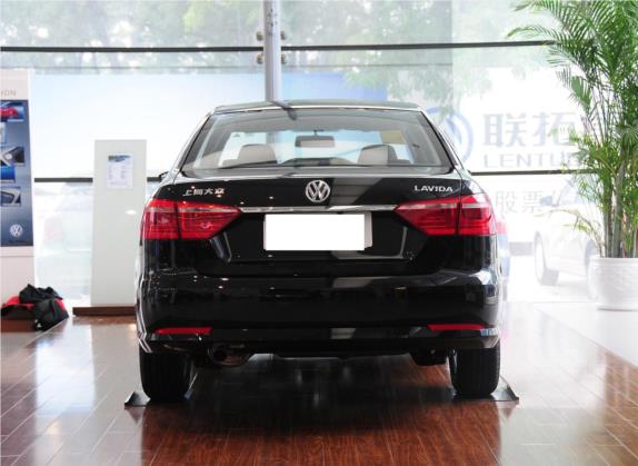 朗逸 2013款 改款经典 1.6L 自动风尚版 外观   正后