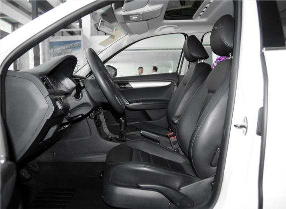 朗逸 2013款 改款 1.4TSI 手动舒适版 车厢座椅   前排空间