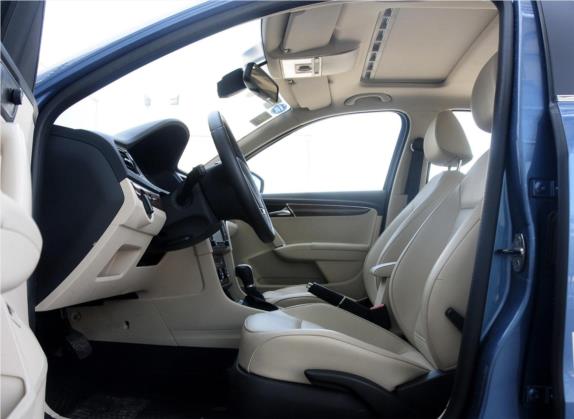朗逸 2013款 改款 1.4TSI DSG豪华版 车厢座椅   前排空间